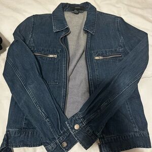 Forever 21 Women’s Dark Blue Denim Jacket